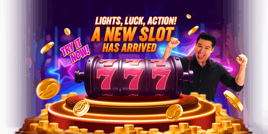 Mario Lopez presenting a new Hard Rock Jackpot Planet slot