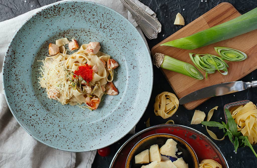 Pasta hecha a mano en Market Food Hall