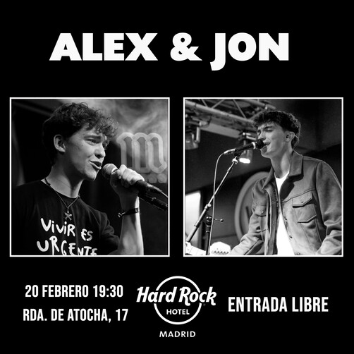 Concierto Alex y Jon