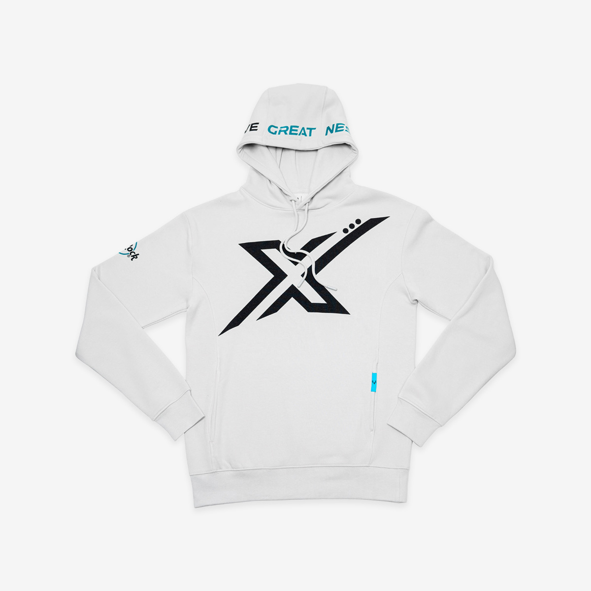 Messi x Hard Rock Hoodie in Silver image number 2